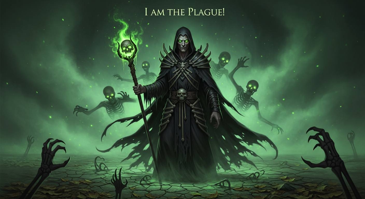 Necromancer! I am the plague