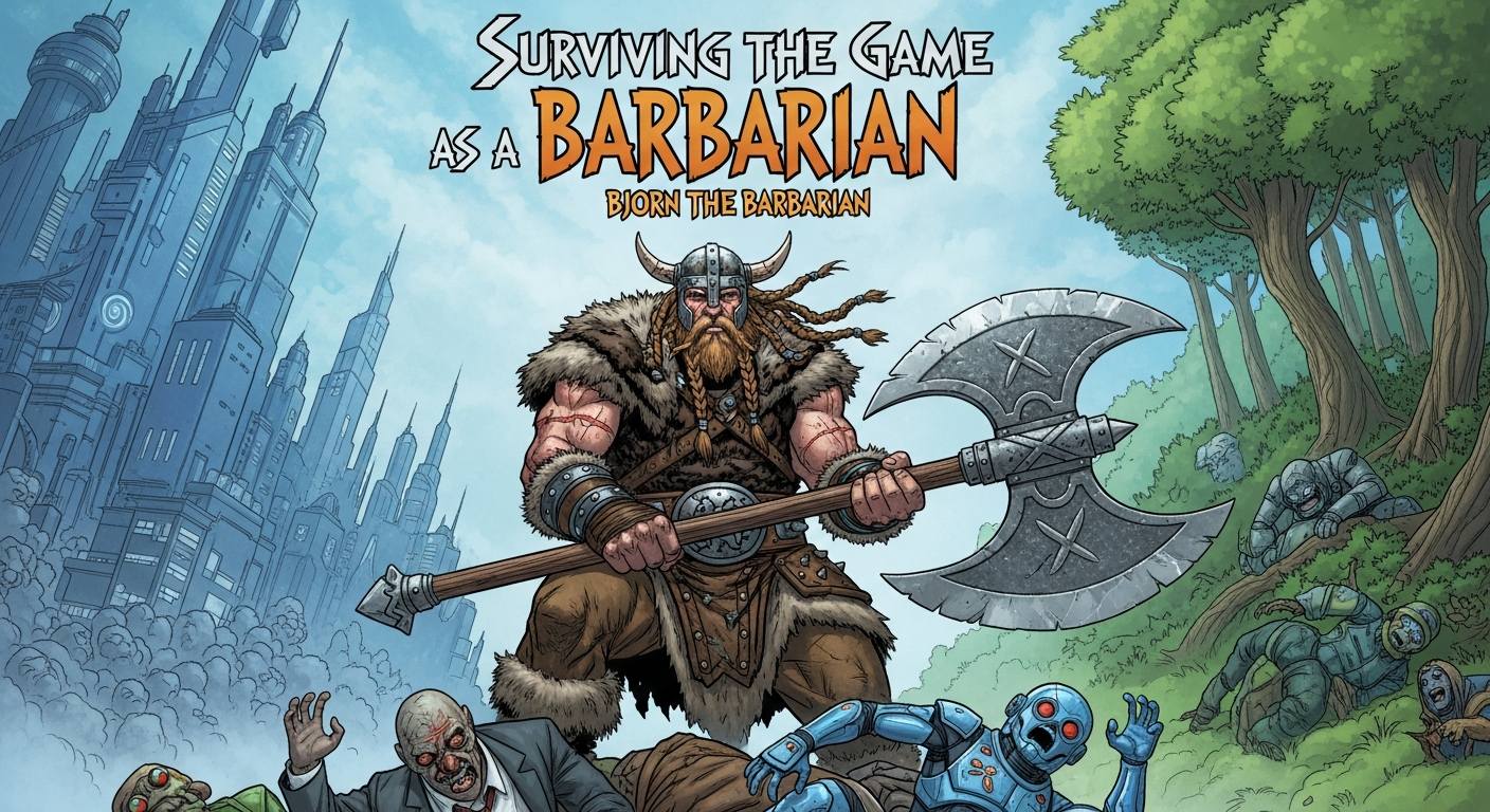 Surviving the Game as a Barbarian (Bjorn the Barbarian)