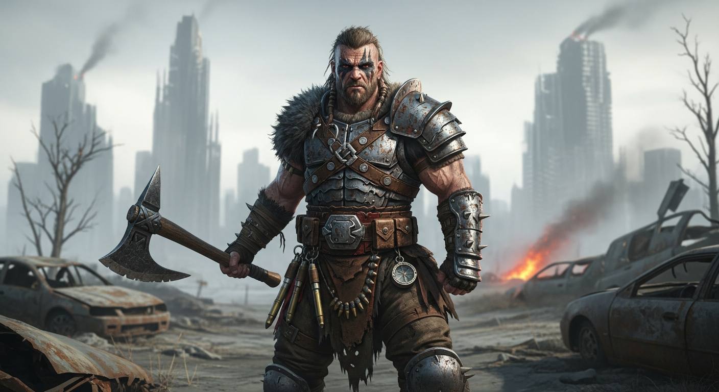 Surviving the Game as a Barbarian (Bjorn the Barbarian)