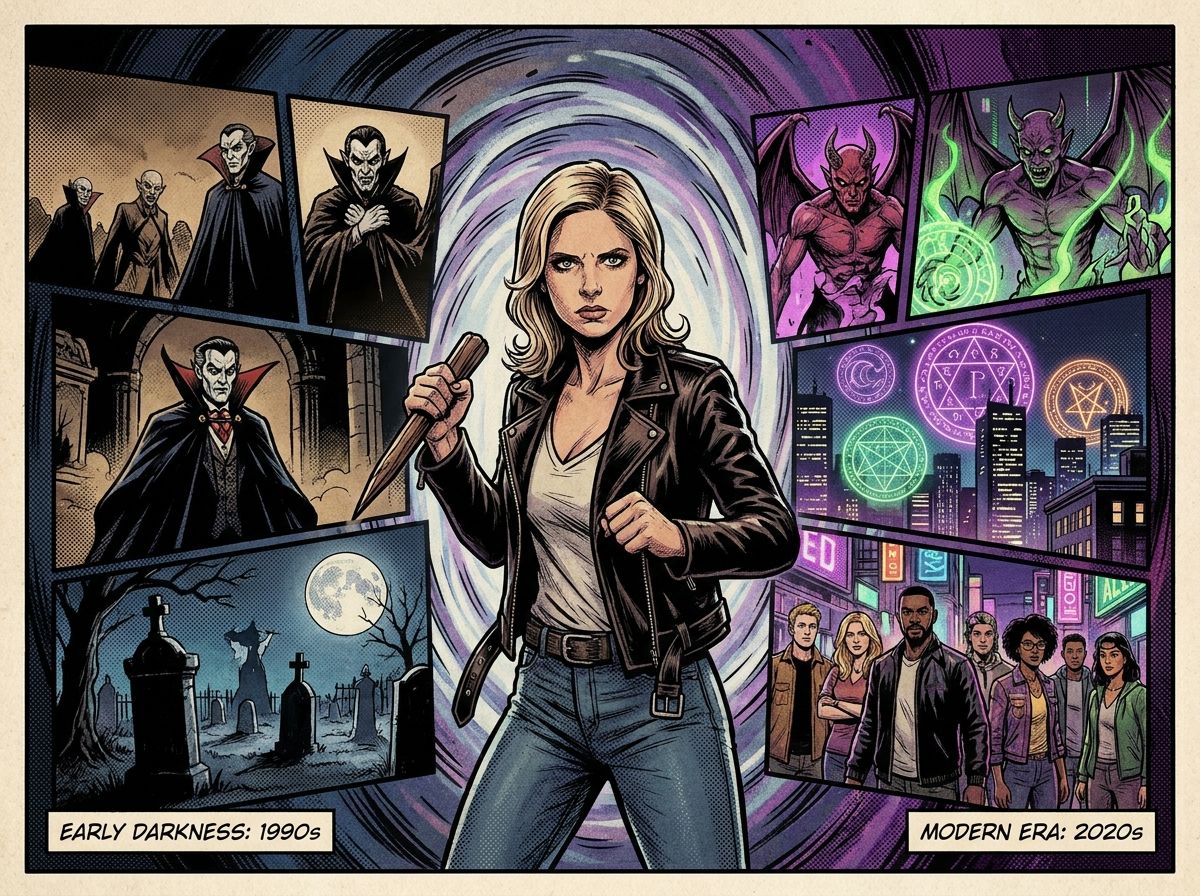 buffy the vampire slayer comics in order
