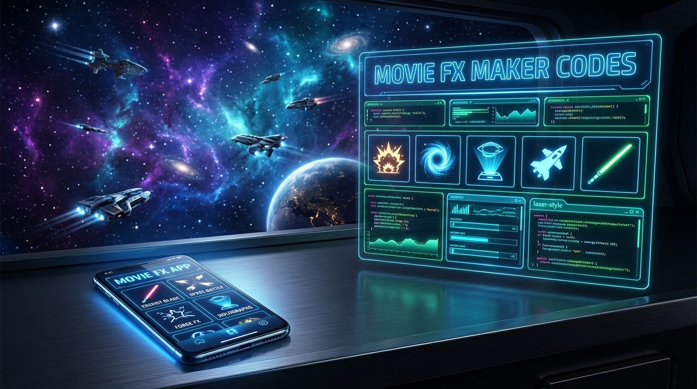 Star Wars Movie FX Maker Codes